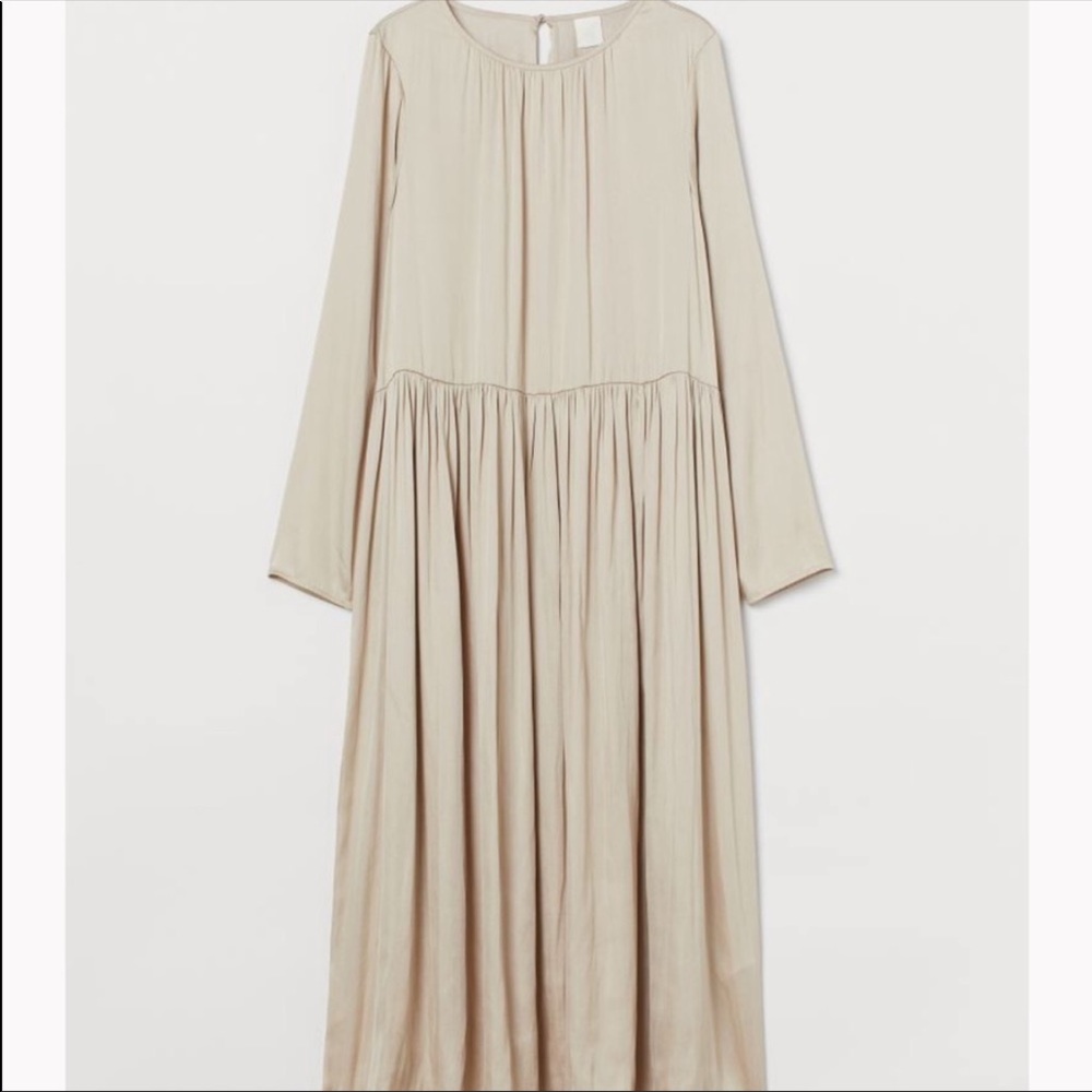 H&M Satin Maxi Dress